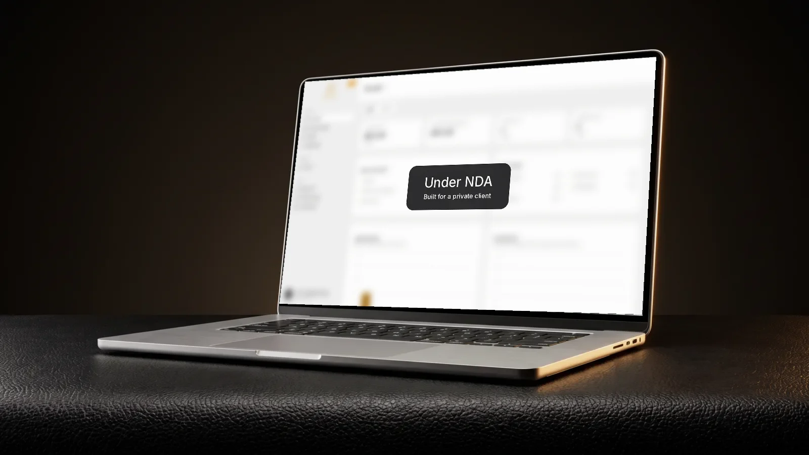 Plattform för klockhandlare på en laptop
